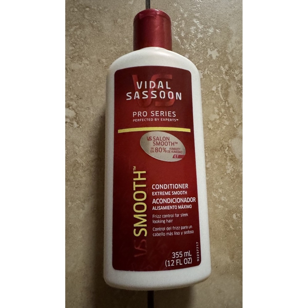 1-VS Vidal Sassoon Pro Series Smooth Hair Conditioner 12oz Discontinued NEW